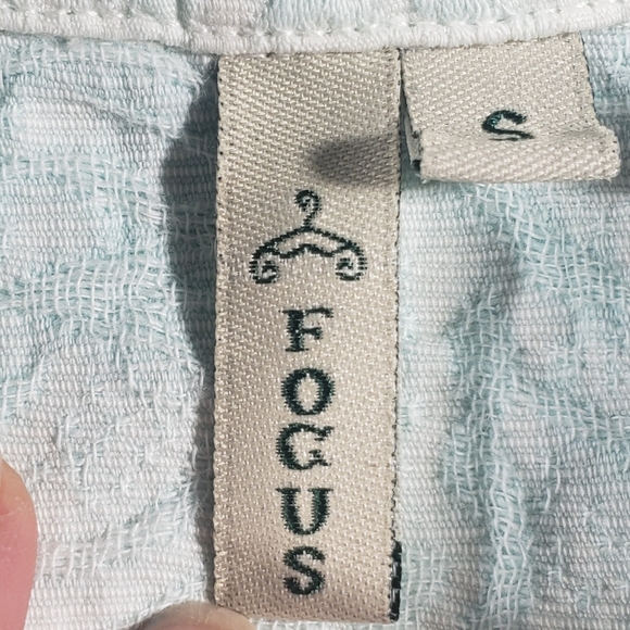 Focus Textured Button Down 3/4 Sleeve Jacket Size Small - Picture 5 of 13